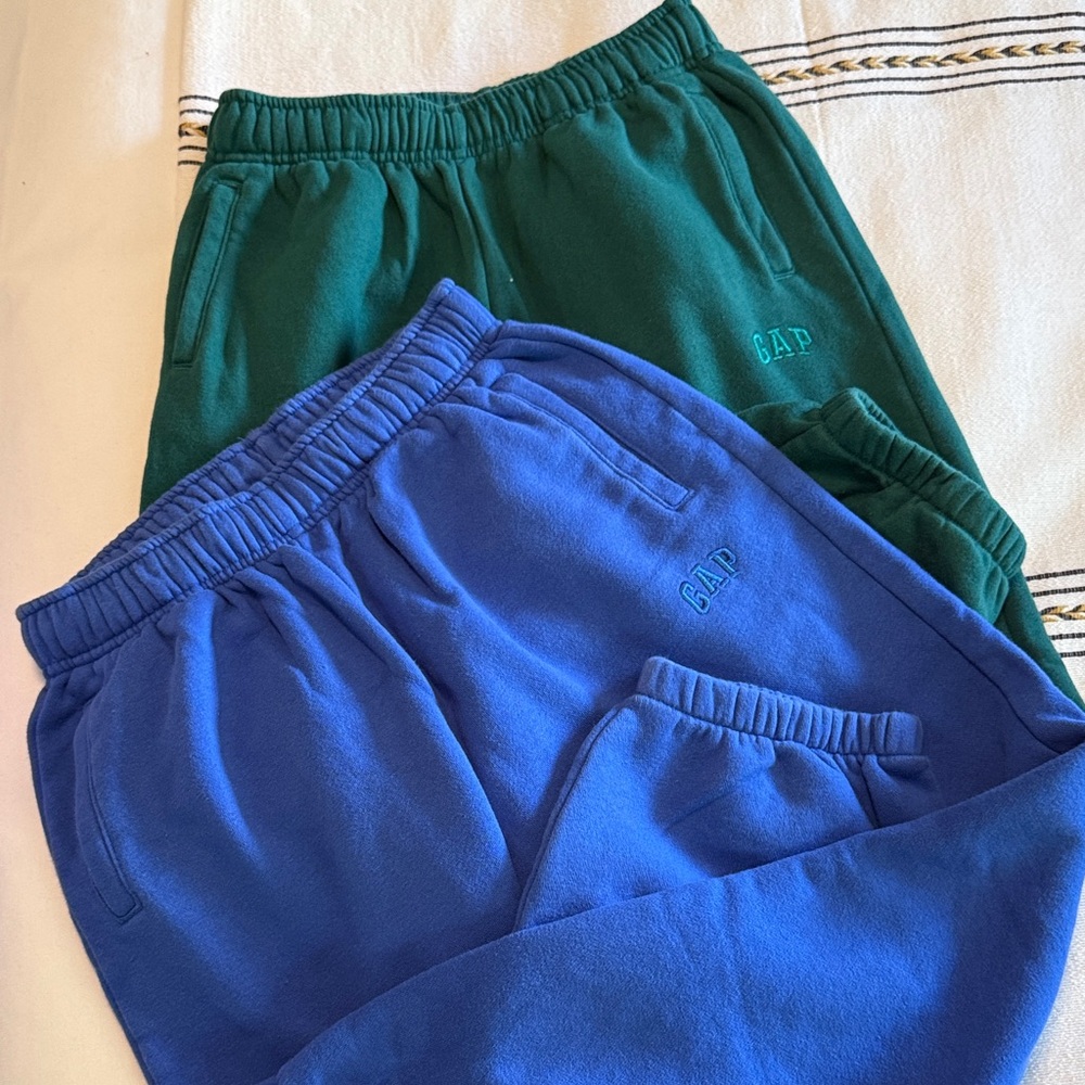 GAP Kids Joggers in Green and Blue